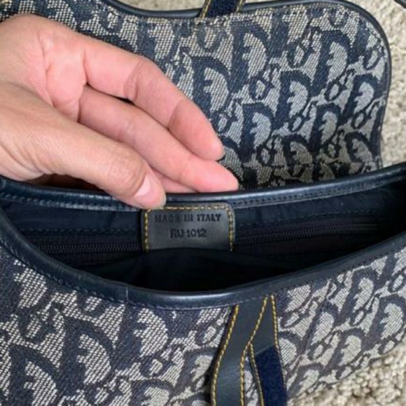 Vintage Dior Saddle Bag - Picture 2 of 8